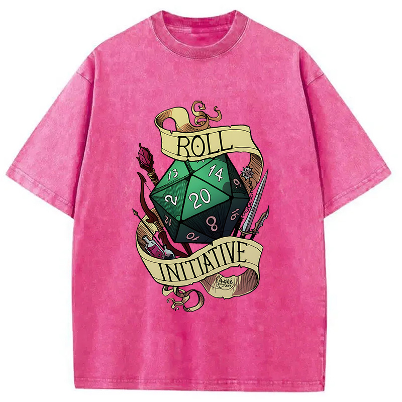 Modecanvas Roll Initiative DTG Printing Washed T-Shirt
