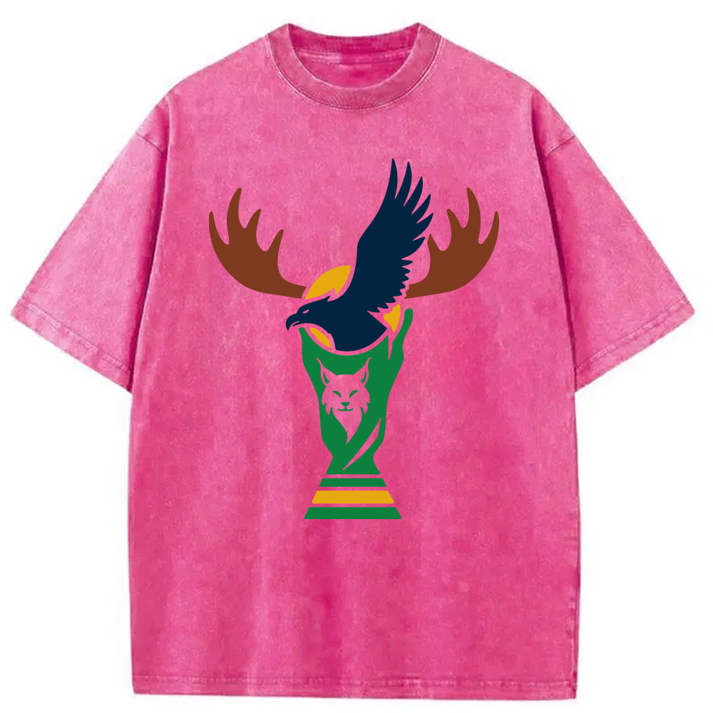 Modecanvas World Cup Peak Competition Legacy DTG Printing Washed T-Shirt