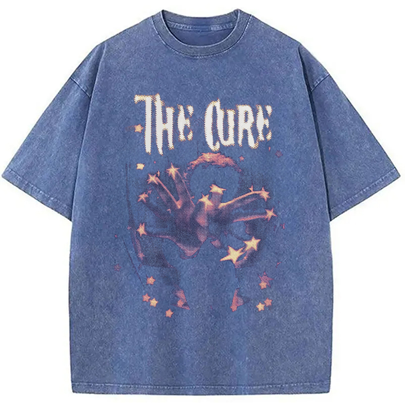 Modecanvas The Cure DTG Printing Washed T-Shirt