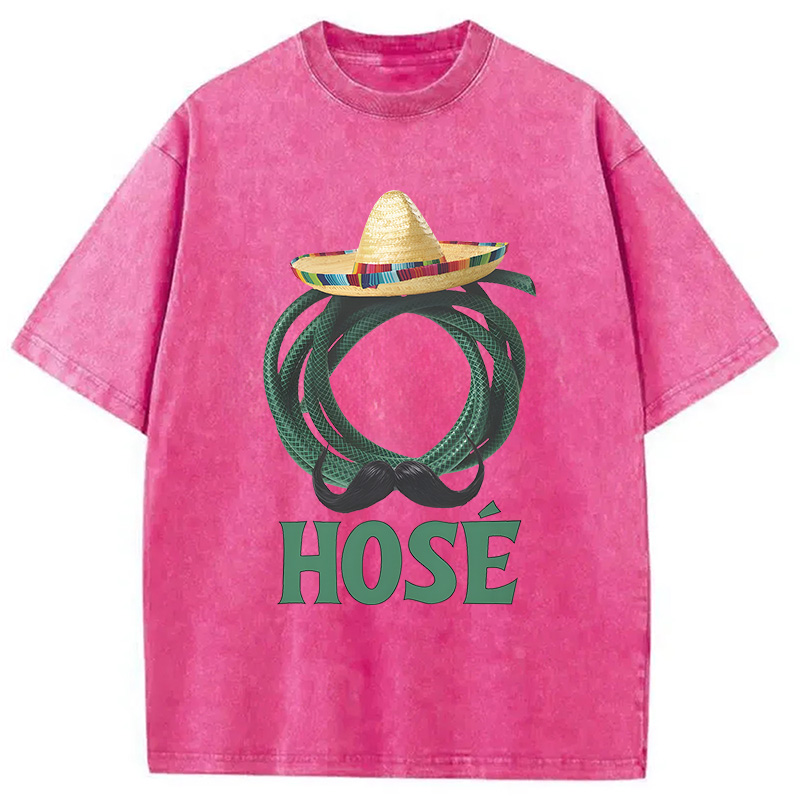 Modecanvas Hose DTG Printing Washed T-Shirt