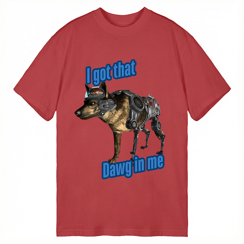 Modecanvas That Dawg In Me DTG Printing Classic T-Shirt-modecanvas