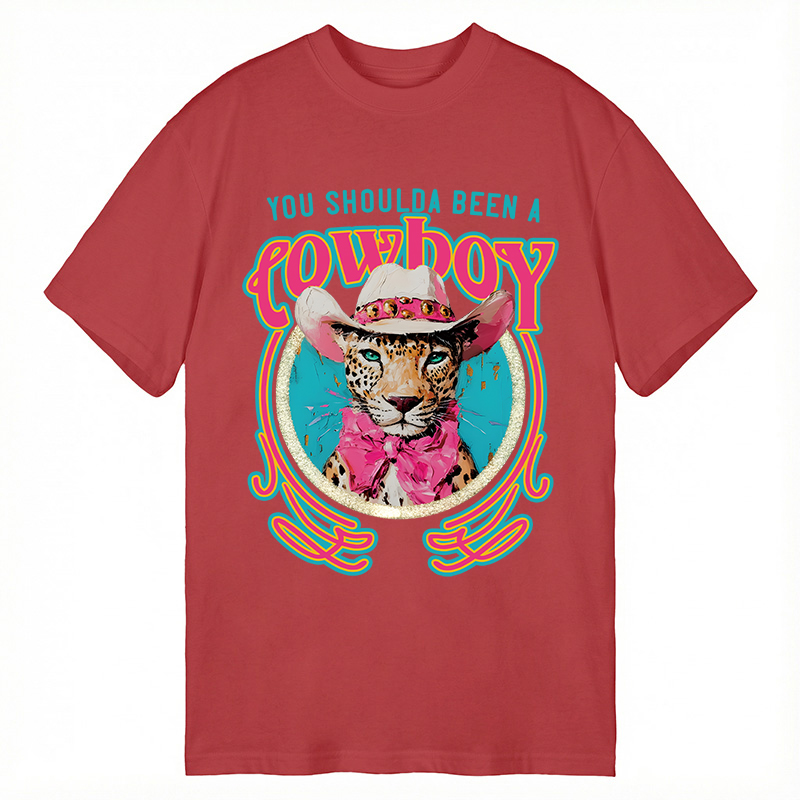 Modecanvas You Shoulda Been a Cowboy DTG Printing Classic T-Shirt-modecanvas