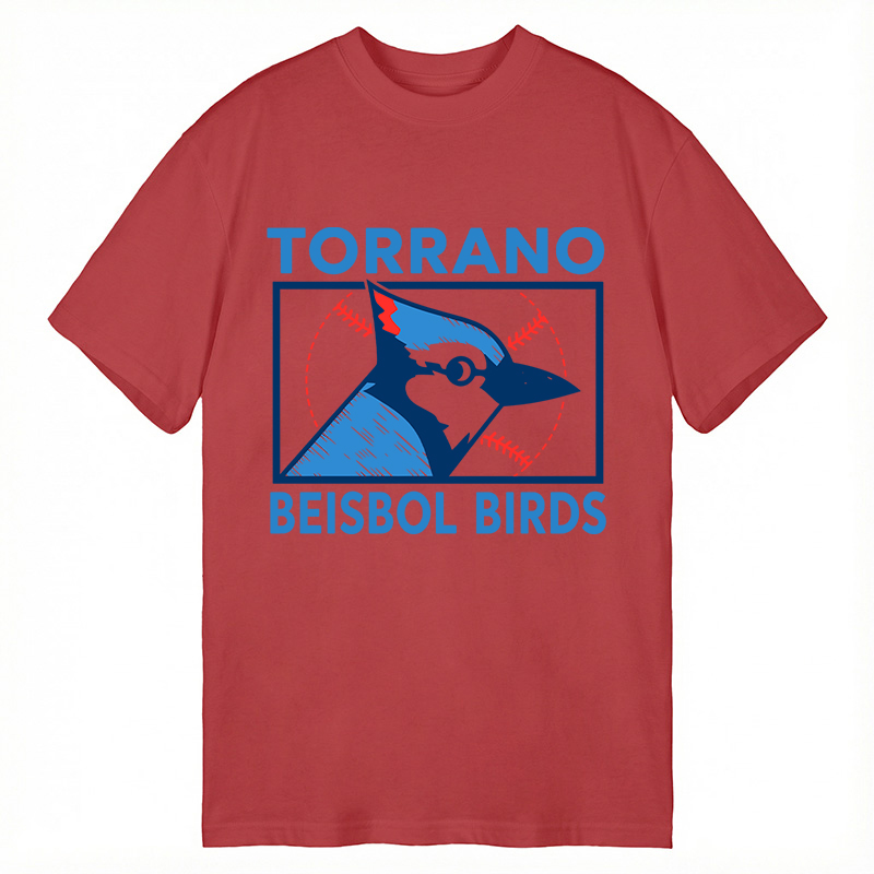 Modecanvas Torrano Beisbol Birds DTG Printing Classic T-Shirt-modecanvas