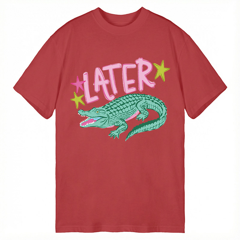 Modecanvas Later Gator DTG Printing Classic T-Shirt-modecanvas