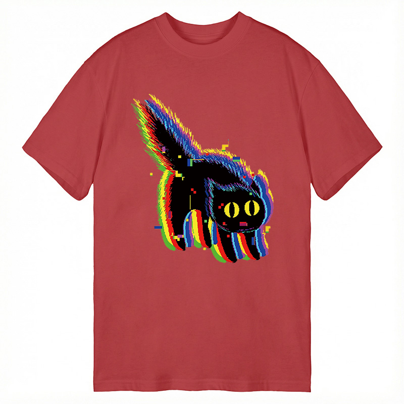 Modecanvas Technicat Glitch DTG Printing Classic T-Shirt-modecanvas