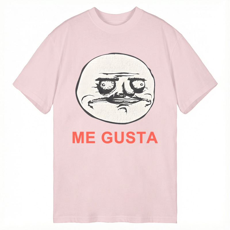 Modecanvas Me Gusta Meme DTG Printing Classic T-Shirt-modecanvas