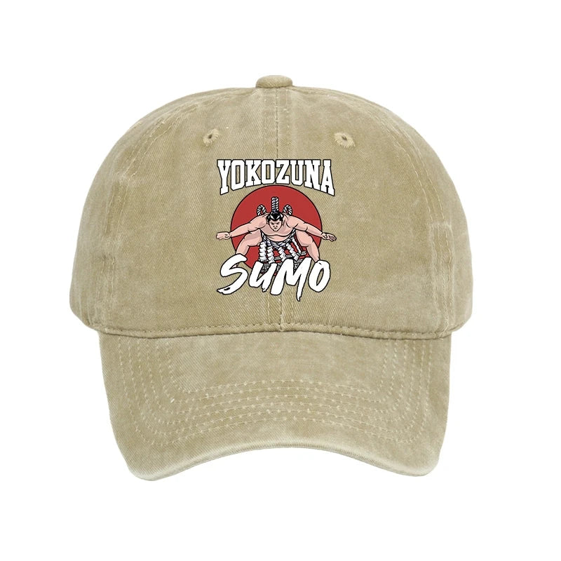 Modecanvas Yokozuna Sumo Washed Cap-modecanvas