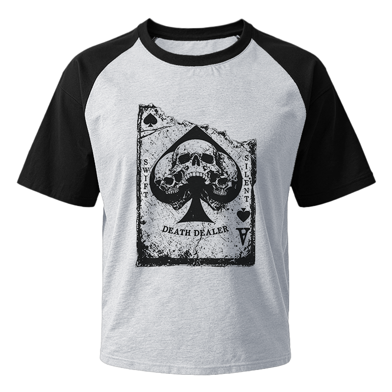 Modecanvas Death Dealer Raglan T-Shirt