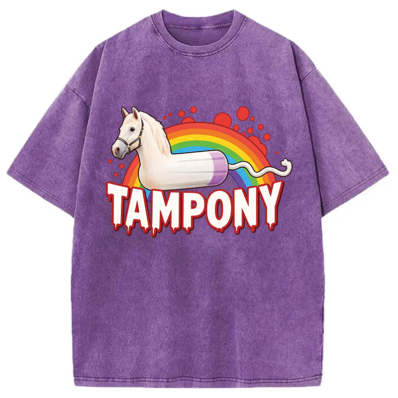 Modecanvas Tampony DTG Printing Washed T-Shirt