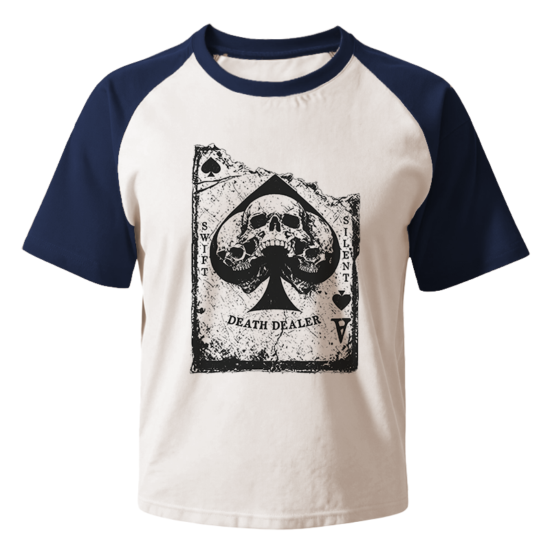 Modecanvas Death Dealer Raglan T-Shirt