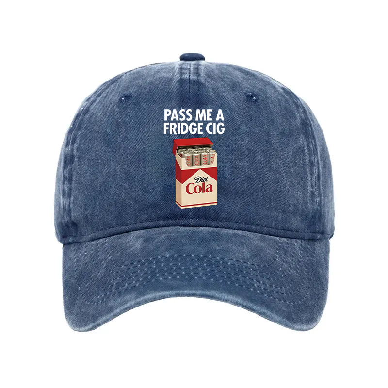 Modecanvas I Need A Diet Cola Washed Cap-modecanvas