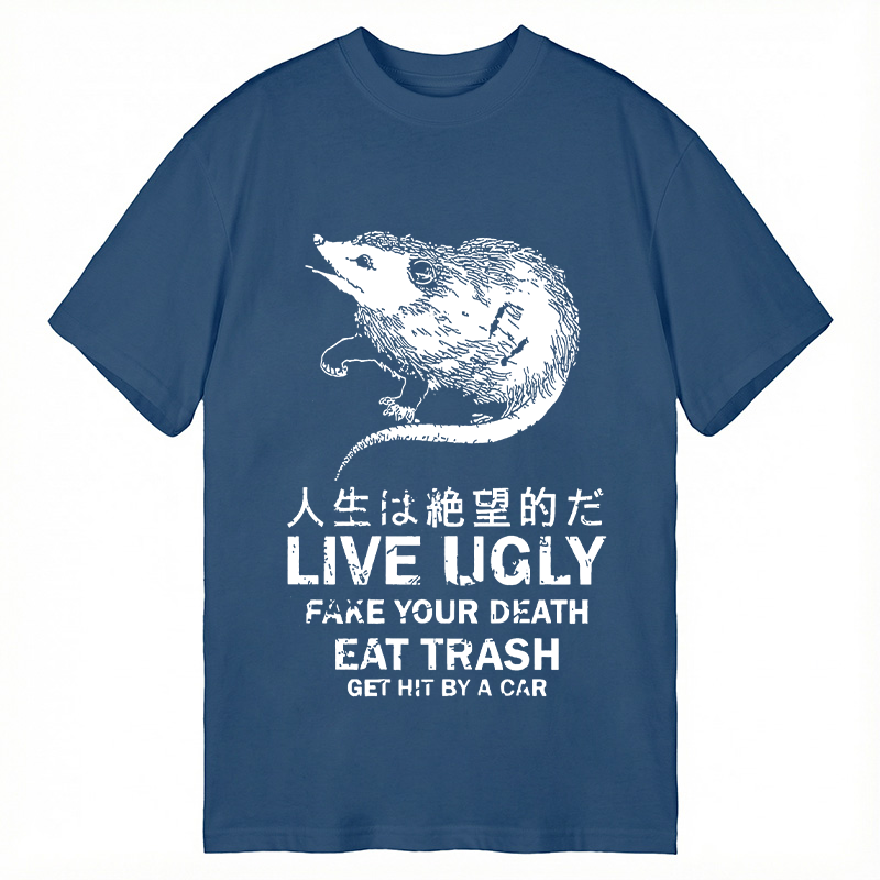 Modecanvas Life Is Hopeless DTG Printing Classic T-Shirt-modecanvas