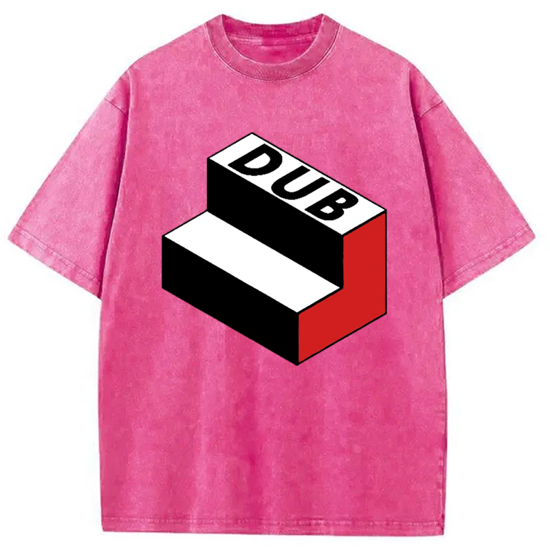Modecanvas Dubstep Funny Washed T-Shirt