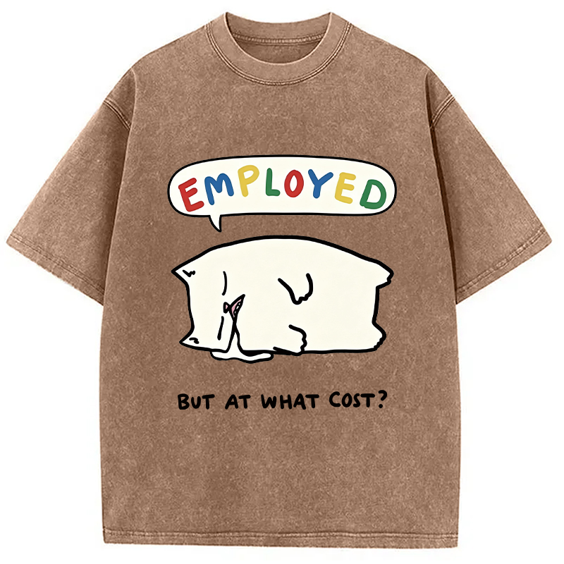 Modecanvas Employed But At What Cost? DTG Printing Washed T-Shirt