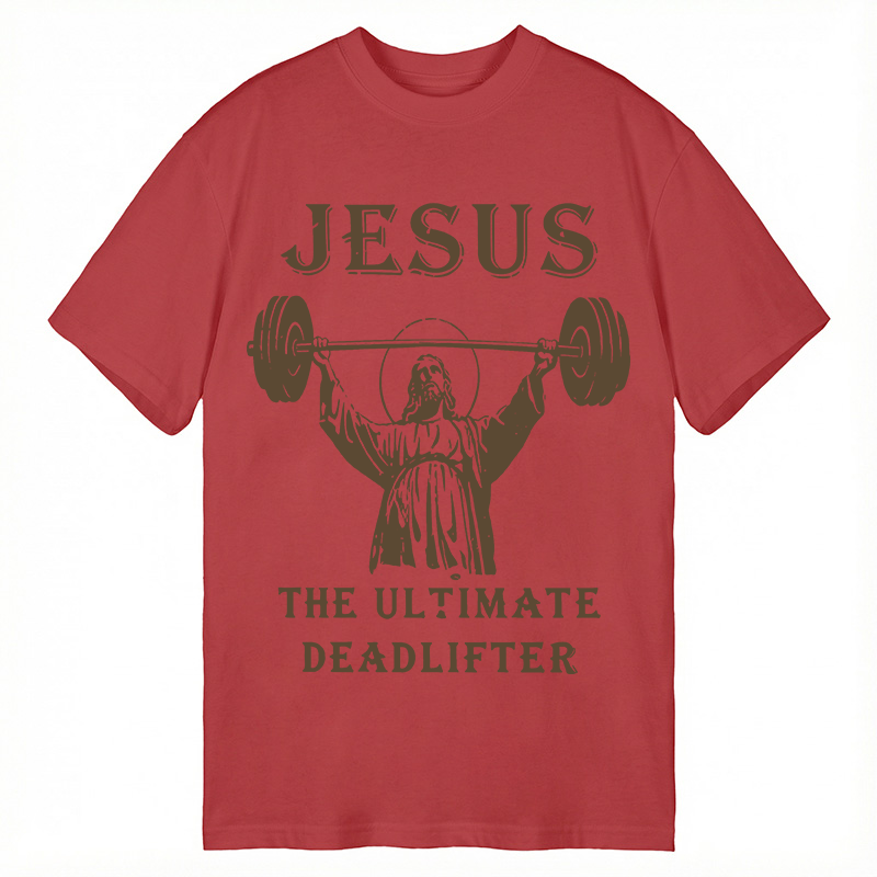 Modecanvas Jesus DTG Printing Classic T-Shirt-modecanvas