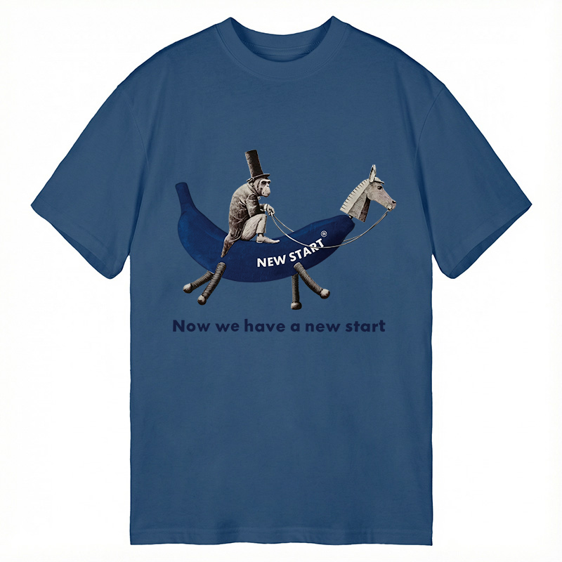 Modecanvas Now We Have A Start DTG Printing Classic T-Shirt-modecanvas