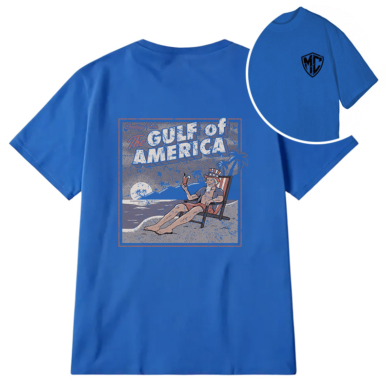Modecanvas Greetings From The Gulf Of America DTG Printing Back Classic T-Shirt