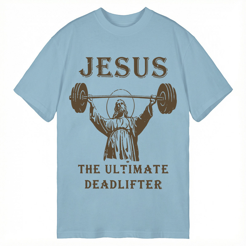 Modecanvas Jesus DTG Printing Classic T-Shirt-modecanvas