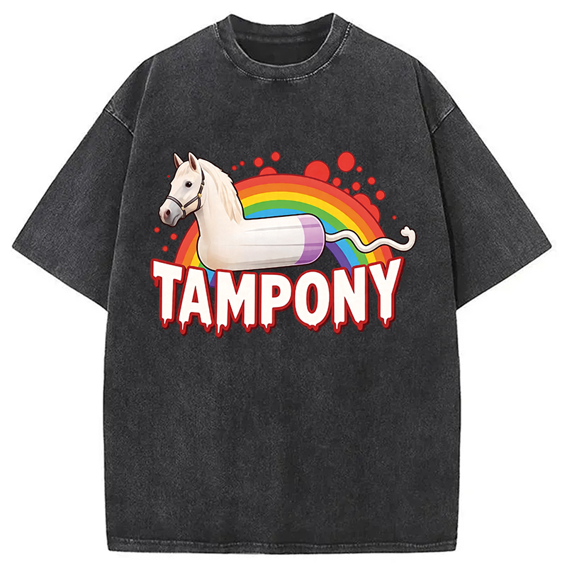 Modecanvas Tampony DTG Printing Washed T-Shirt
