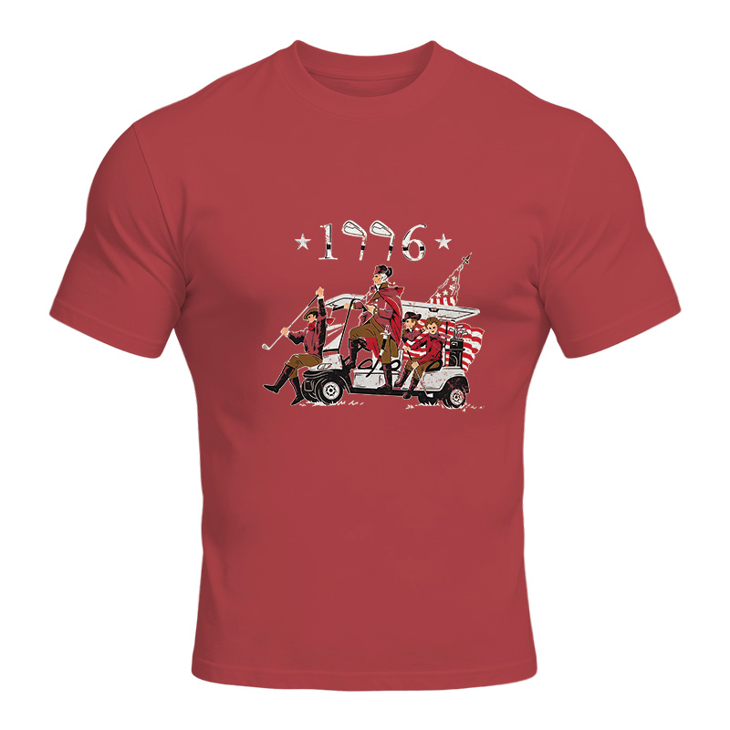 Modecanvas 1776 Golf Cart DTG Printing Classic T-Shirt