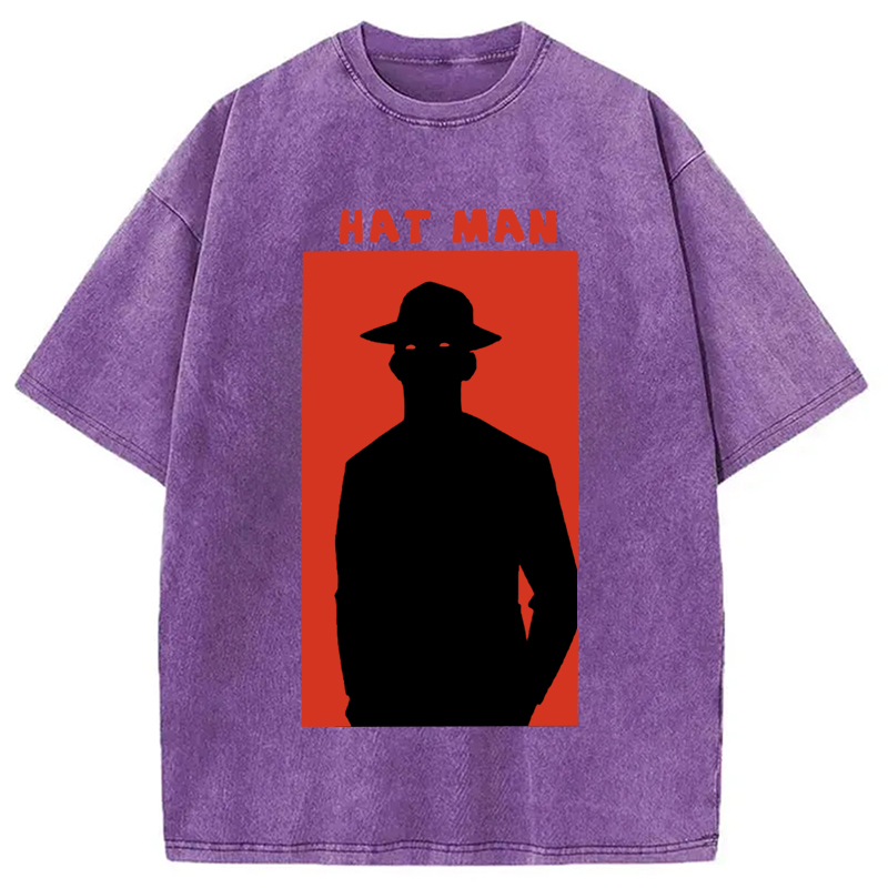 Modecanvas Hat Man Washed T-Shirt