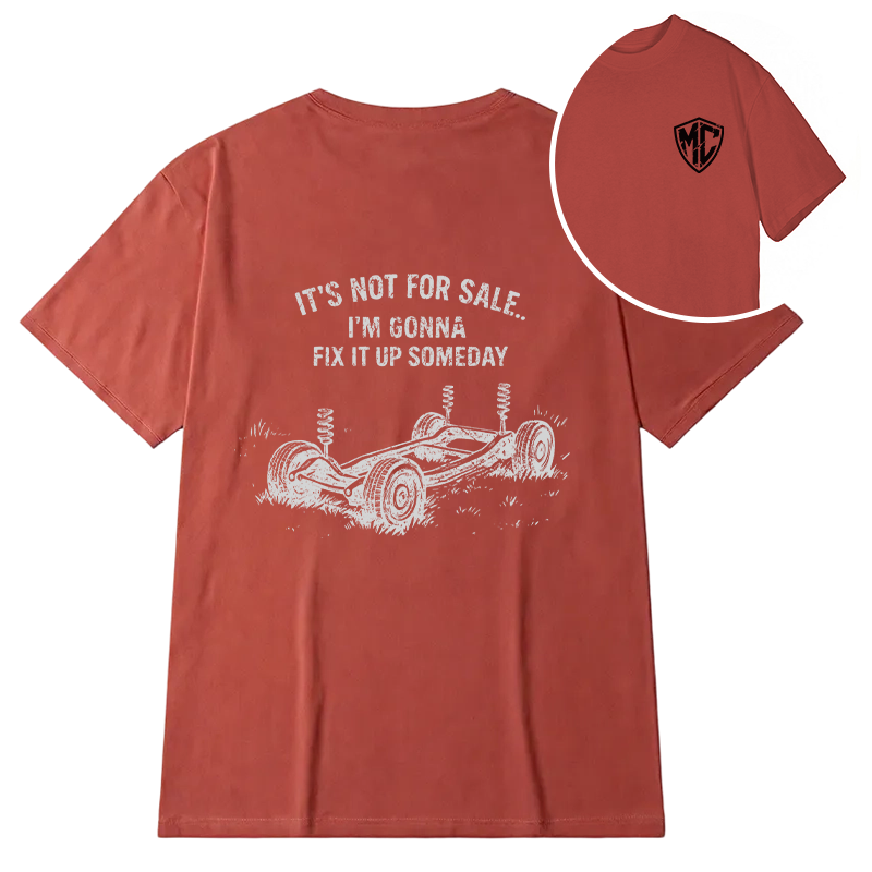 Modecanvas It's Not For Sale DTG Printing Back Classic T-Shirt