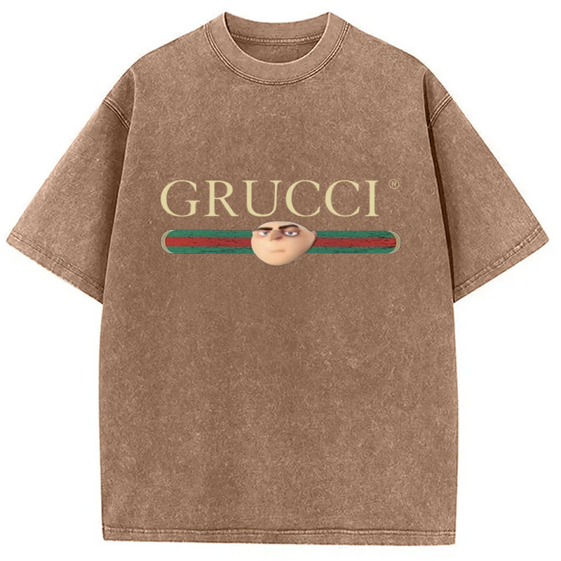 Modecanvas GRUCCI Meme Washed T-Shirt