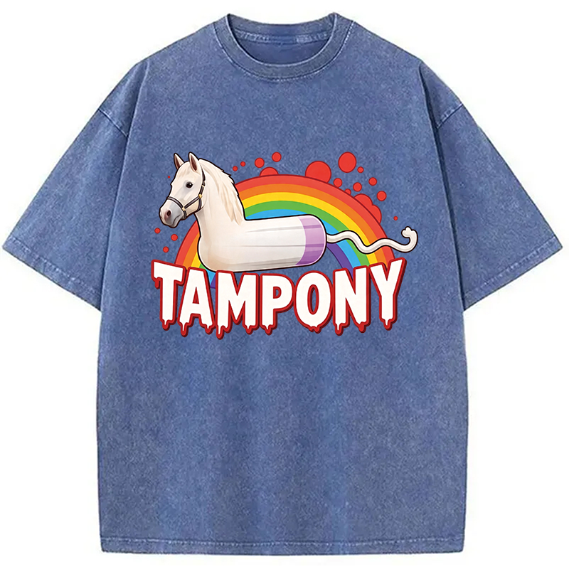 Modecanvas Tampony DTG Printing Washed T-Shirt