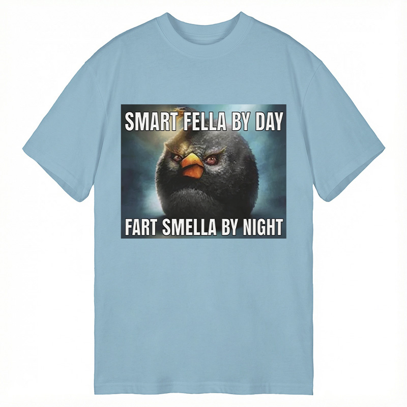 Modecanvas Smart Fellas By Day Fart Smellas By Night DTG Printing Classic T-Shirt-modecanvas