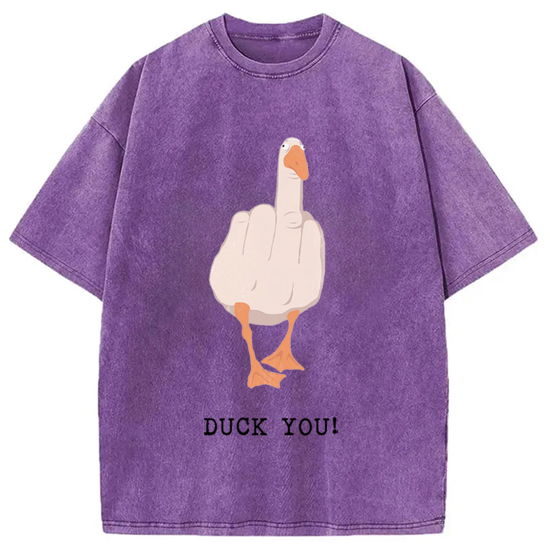 Modecanvas Duck You Washed T-Shirt