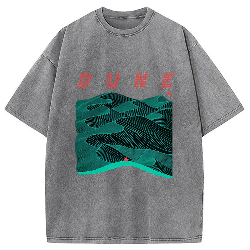 Modecanvas Sands Of Synchronicity Washed T-Shirt