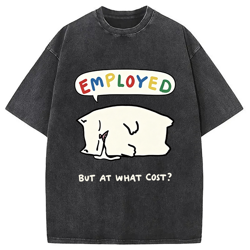 Modecanvas Employed But At What Cost? DTG Printing Washed T-Shirt