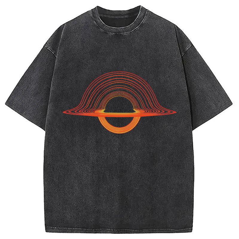 Modecanvas Planet Aperture Space Washed T-Shirt