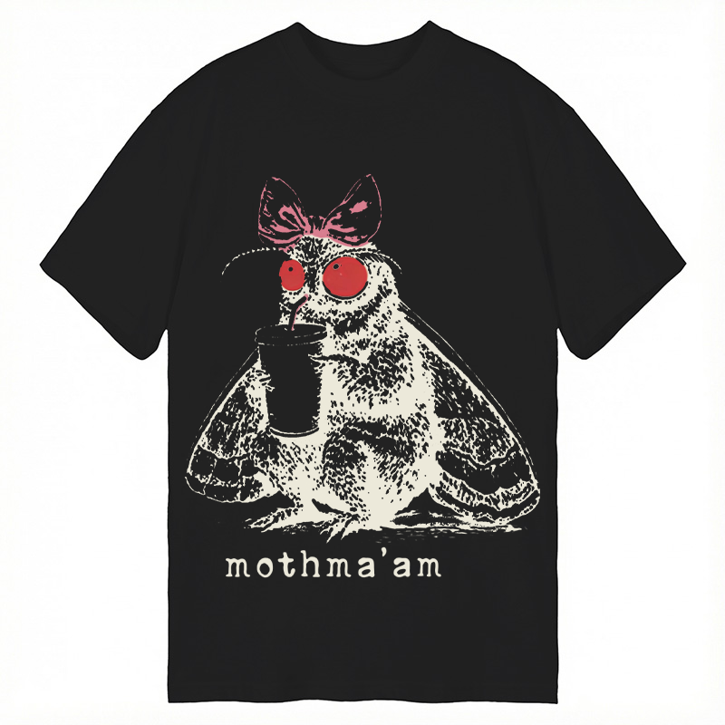 Modecanvas Mothma'am Funny Mothman DTG Printing Classic T-Shirt