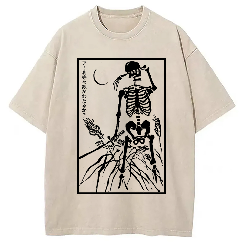 Modecanvas Oh They Bullied Me Washed T-Shirt