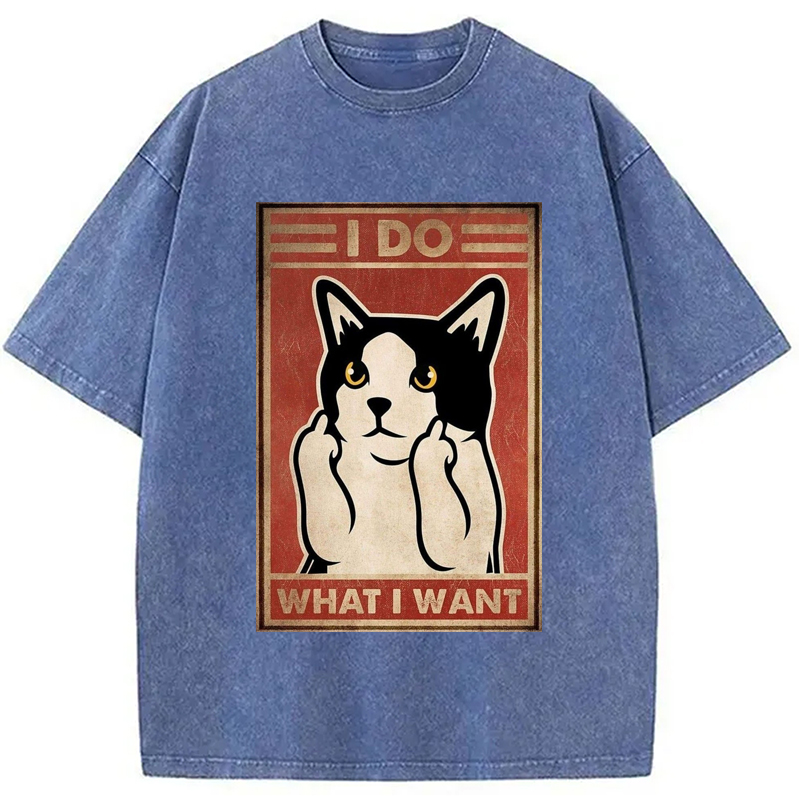 Modecanvas What I What Washed T-Shirt