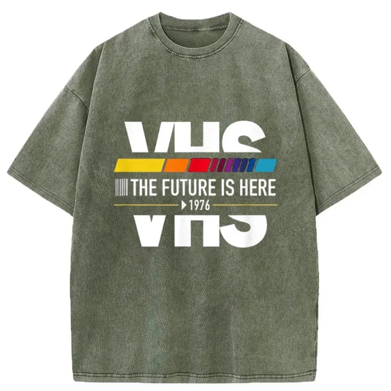 Modecanvas VHS Vintage Japanese Washed T-Shirt