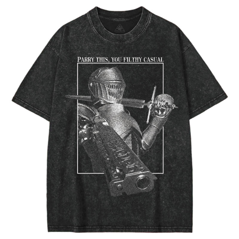 Modecanvas Parry This You Filthy Casual Washed T-shirt
