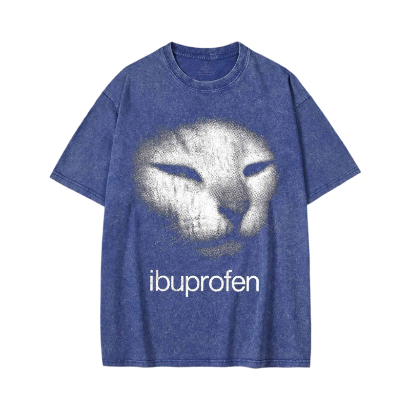Modecanvas I Need Ibuprofen Funny Washed T-shirt