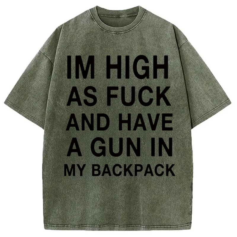 Modecanvas Im High Washed T-Shirt-modecanvas