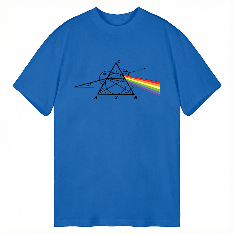 Modecanvas Optical Deconstruction DTG Printing Classic T-Shirt-modecanvas