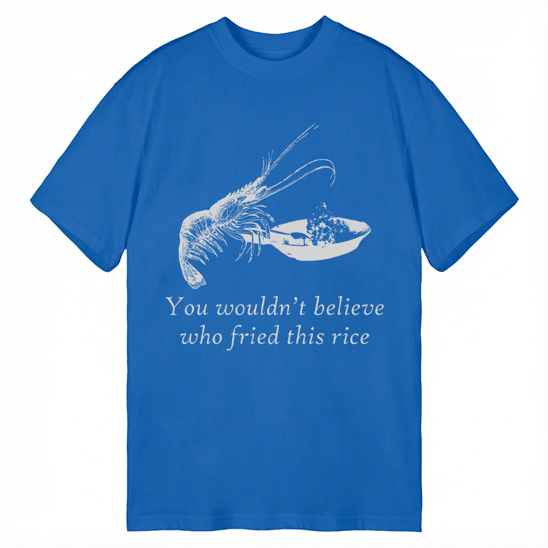 Modecanvas Shrimp Fried Rice DTG Printing Classic T-Shirt-modecanvas