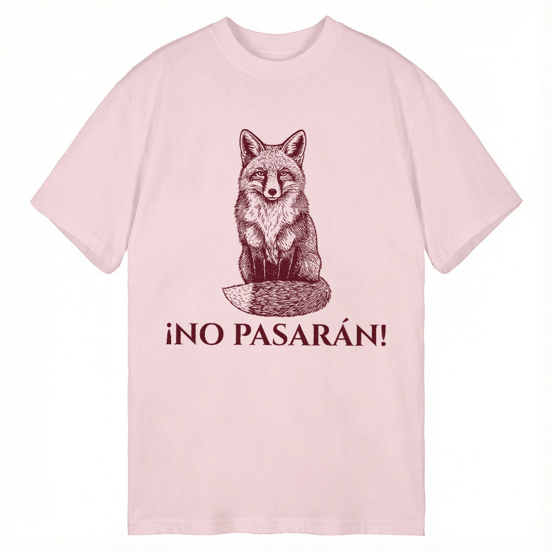 Modecanvas No Pasarán Fox DTG Printing Classic T-Shirt