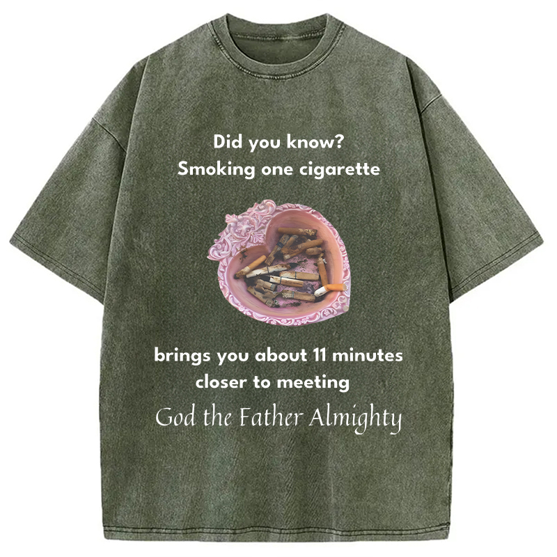 Modecanvas Did You Know? DTG Printing Washed T-Shirt