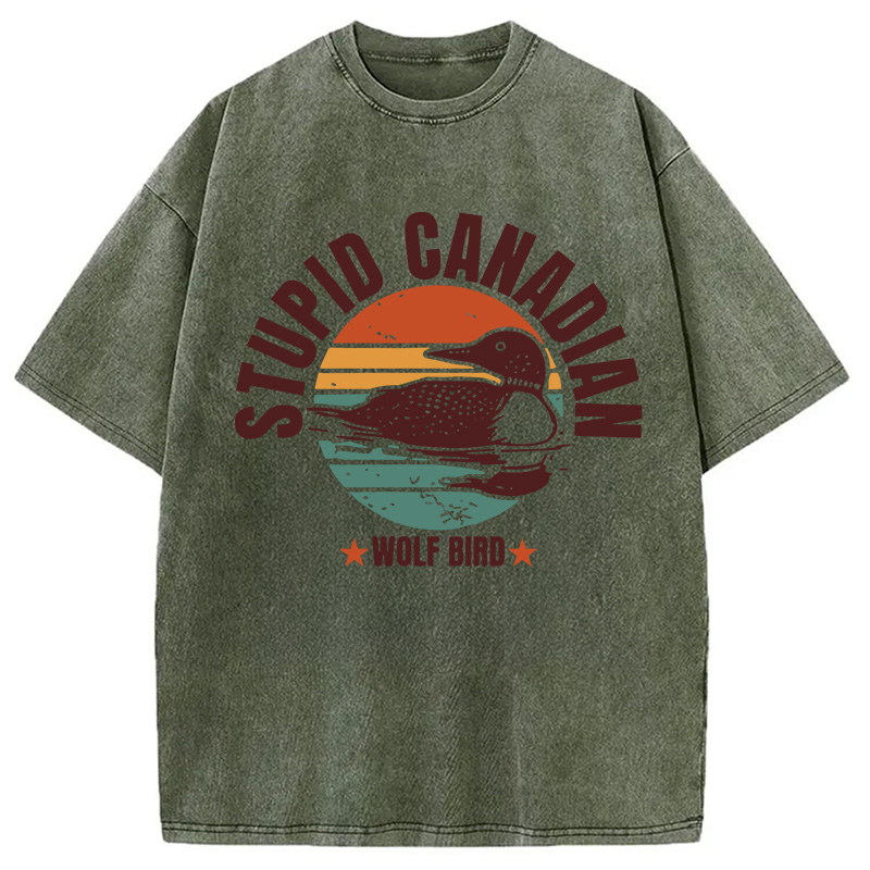 Modecanvas Heated-rivalry DTG Printing Washed T-Shirt