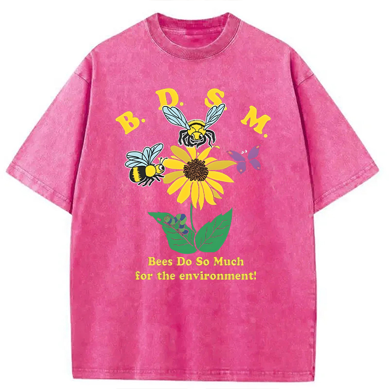 Modecanvas BDSM DTG Printing Washed T-Shirt-modecanvas