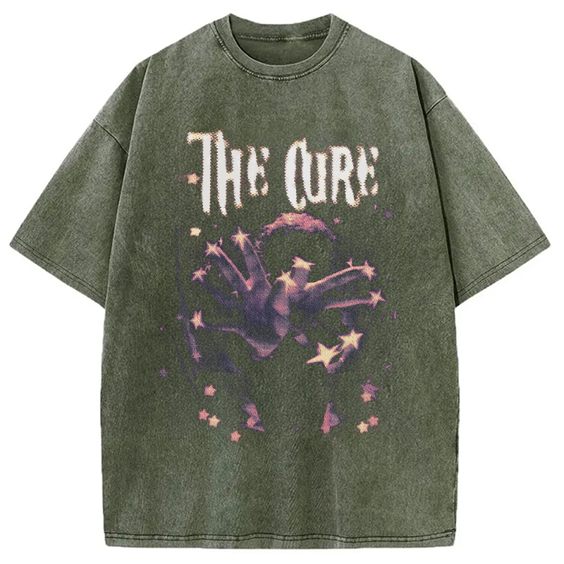 Modecanvas The Cure DTG Printing Washed T-Shirt