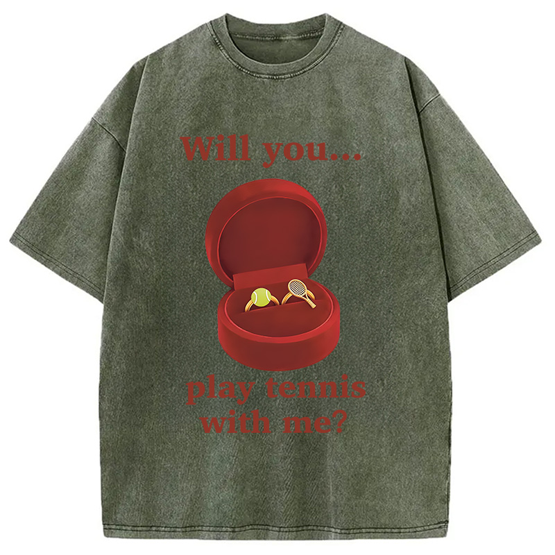 Modecanvas Will You... DTG Printing Washed T-Shirt