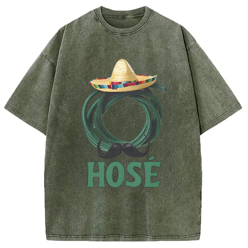 Modecanvas Hose DTG Printing Washed T-Shirt