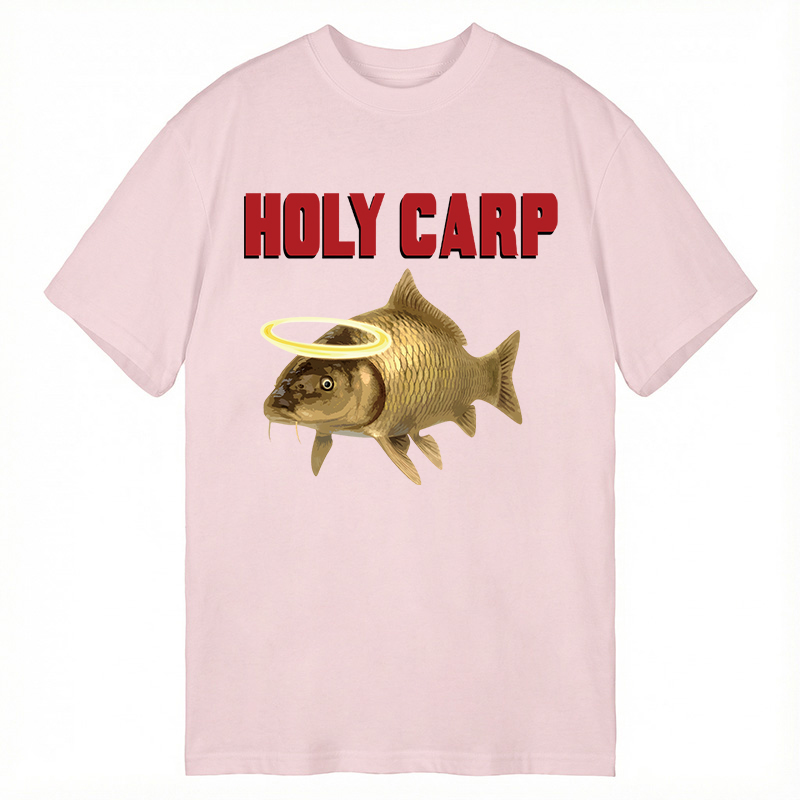 Modecanvas Holy Carp DTG Printing Classic T-Shirt-modecanvas